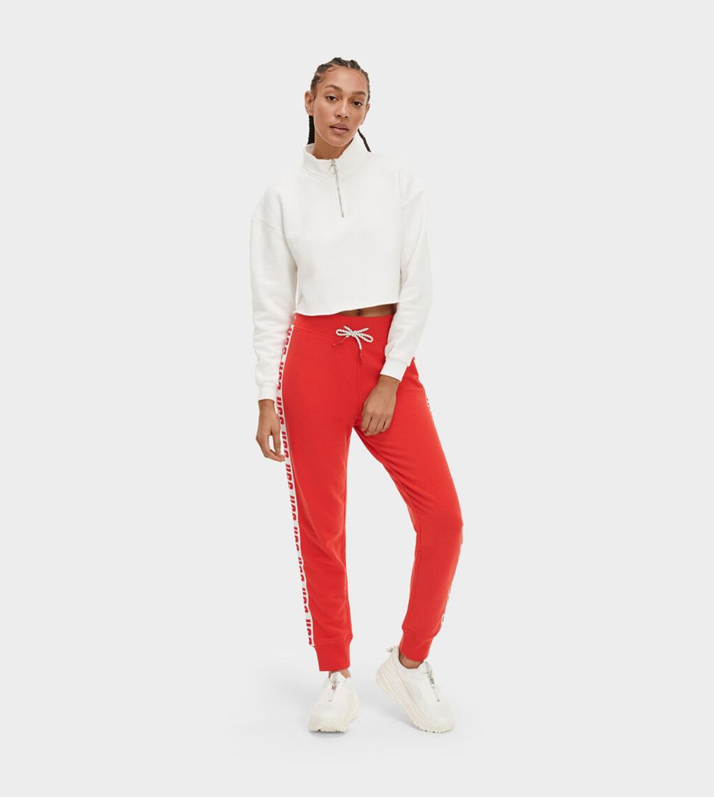 Ugg Pant Womens - Ugg Reverie Track Red - 621OFZGCY